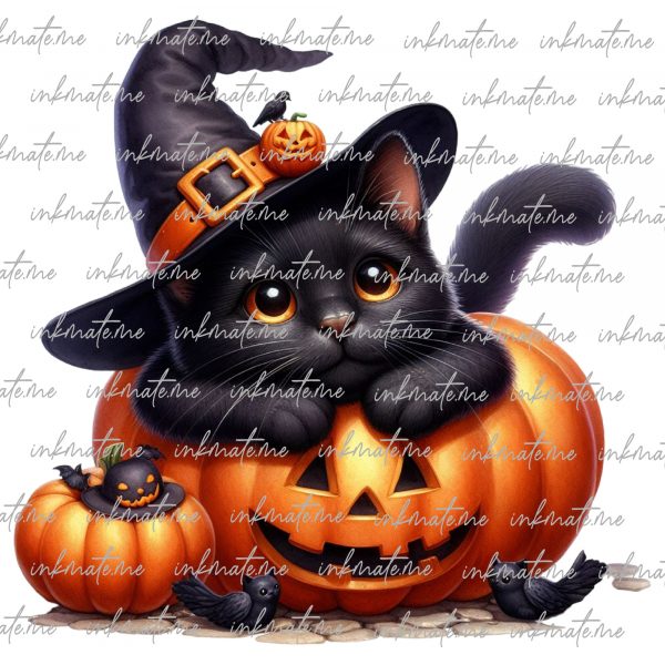 Cat Costume, Halloween Cat, Black Cat, Cat Design, Spooky Cat, Cat Art