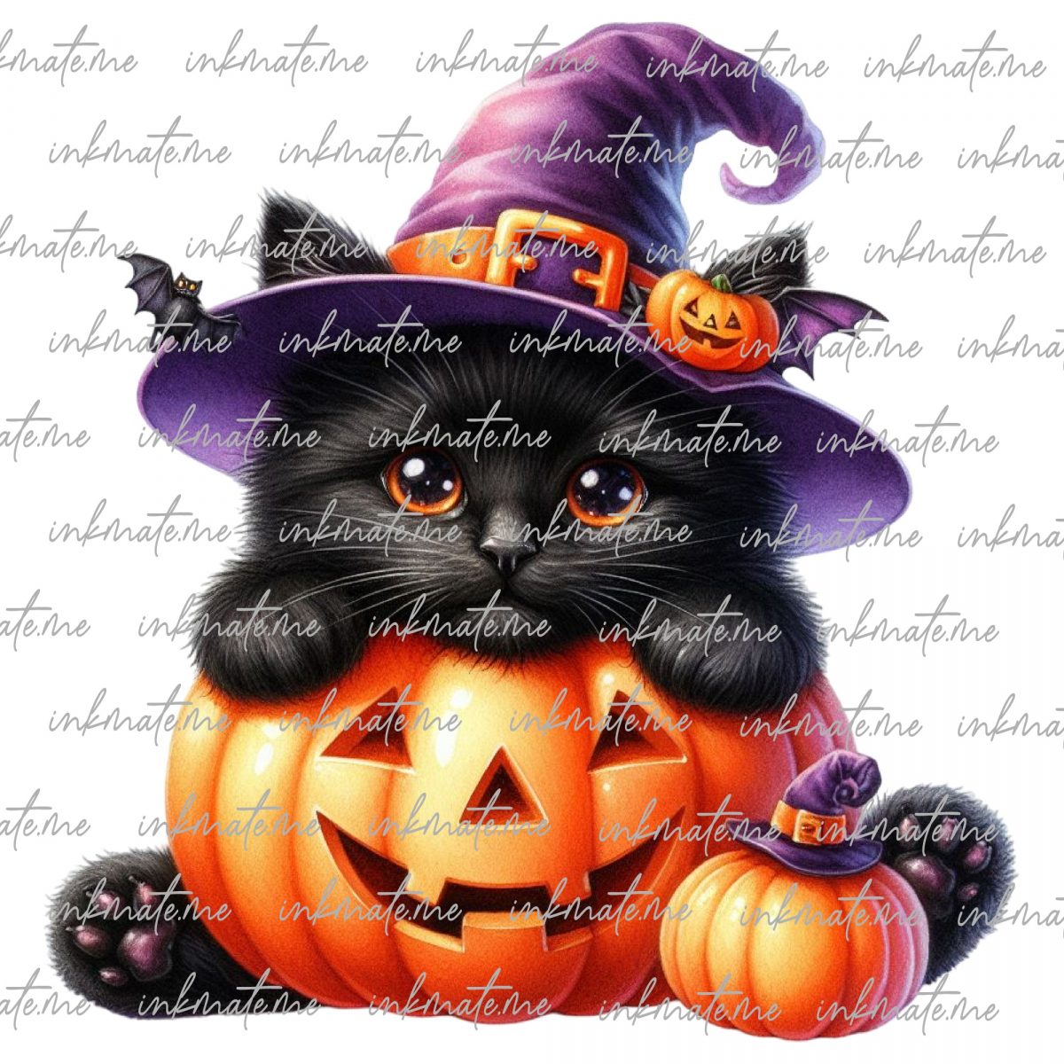 Creepy Cat, Cat Design, Spooky Cat, Wicked Cat, Halloween Cat, Cat Costume, Magic Cat, Cat Art