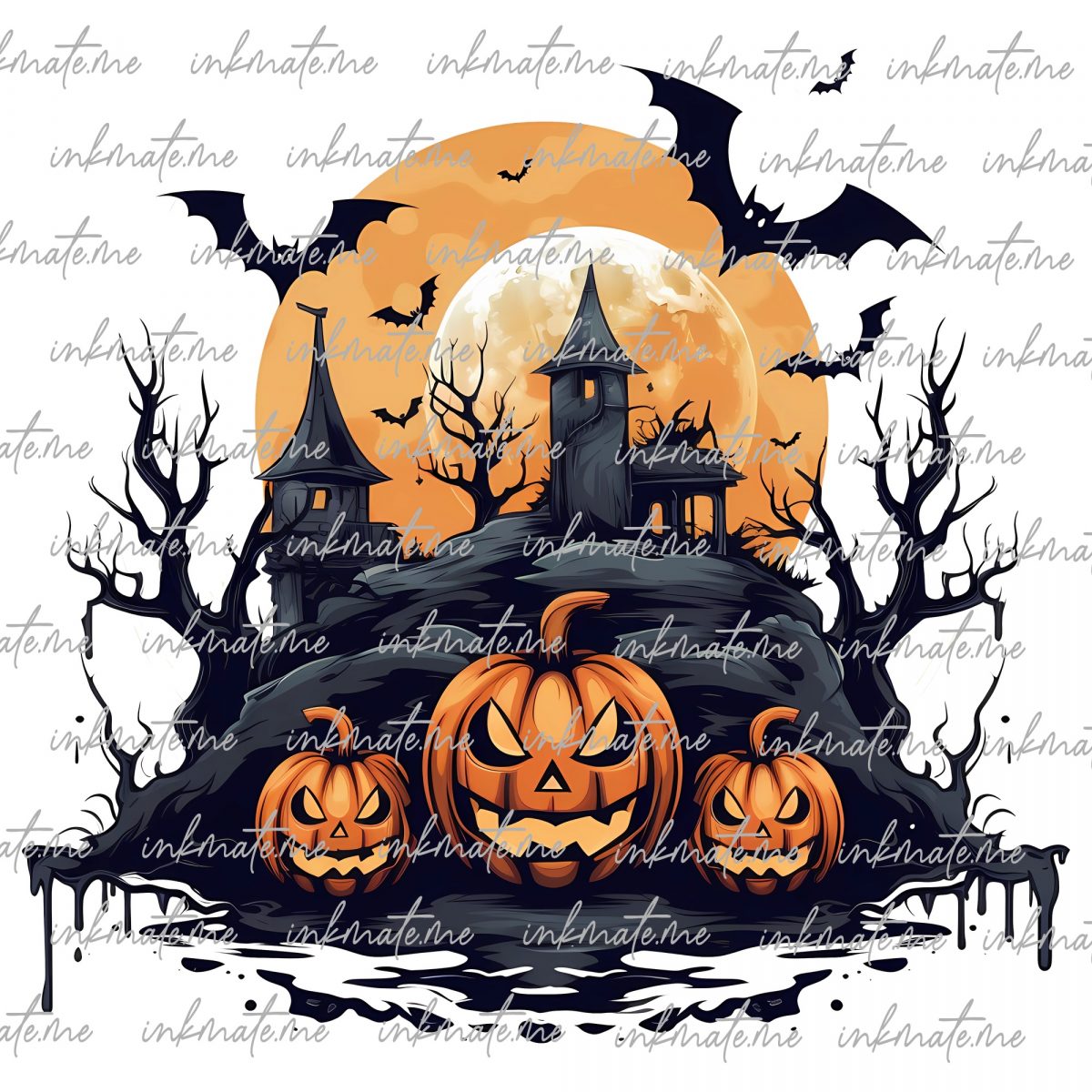 Halloween Pumpkin, Haunted Pumpkin, Halloween Night, Pumpkin Design, Jack-o'-Lantern, Pumpkin Art