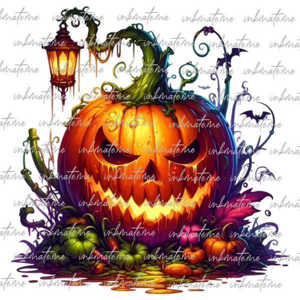 Halloween Pumpkin, Pumpkin Art, Jack-o'-Lantern, Carved Pumpkin, Spooky Pumpkin