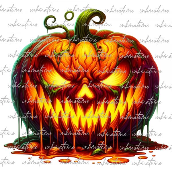 Haunted Pumpkin, Carved Pumpkin, Pumpkin Design, Jack-o'-Lantern