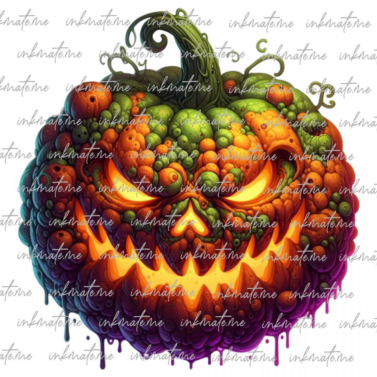 Pumpkin Art, Spooky Pumpkin, Scary Pumpkin, Haunted Pumpkin, Halloween Night