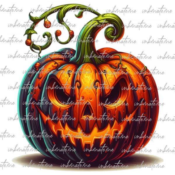 Halloween Pumpkin, Pumpkin Art, Haunted Pumpkin, Halloween Night, Scary Pumpkin, Spooky Pumpkin