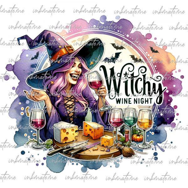 Black Cat, Halloween Witch, Witch, Witchy, Enchanted, Witchcraft, Potions, Cauldron, Coven, Magic