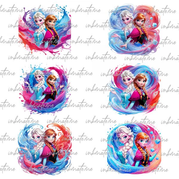 Frozen elsa png clipart, Princess elsa png, frozen characters, elsa birthday, instant download