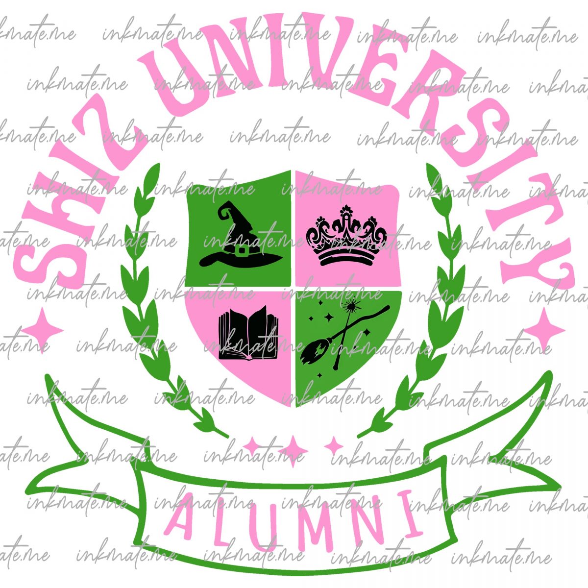 Shiz University Png, Wicked Coquette Png, Shiz University Logo Png, Wicked The Musical, Funny Halloween Png