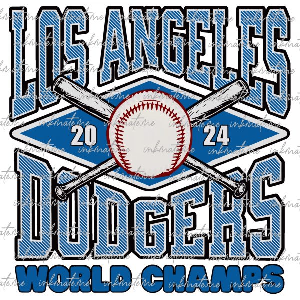 LA Dodgers World Series LA Dodgers 2024 Los Angeles Baseball png, Los Angeles Png, Los Angeles Sublimination png, PNG files svg files