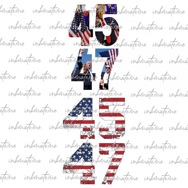 Trump 45 47 Png, American Flag Png, Donald Trump Png, America Png, Freedom Png, Trump 2024 Png, Trendy Trump, Make American Great Again Png