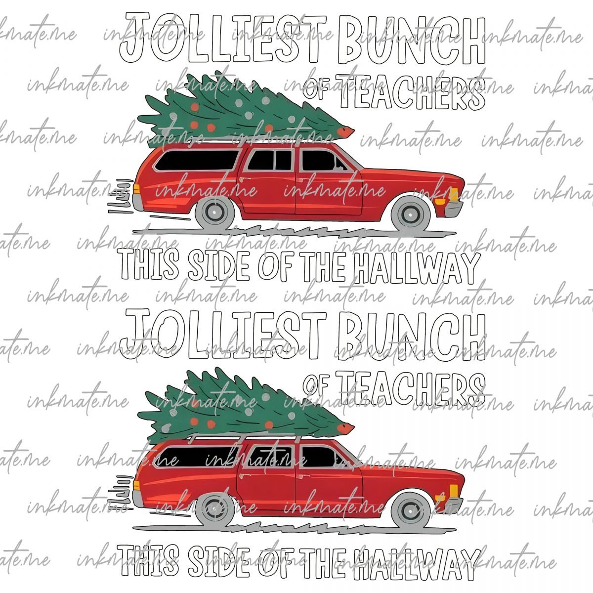 Jolliest Bunch of Teachers Png, Matching Teacher png, Holiday Teacher png, Group Teacher Png, Teacher Christmas Png. S252