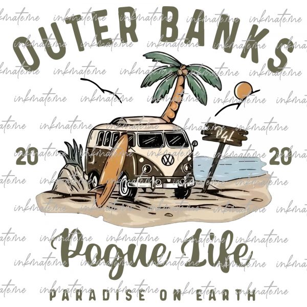 DIGITAL IMAGE ONLY, Outer Banks Png, Pogue Life Tv-show png, Sublimation design download, T-shirt, Hoodie design, Surf Shirt - Beachy Girl