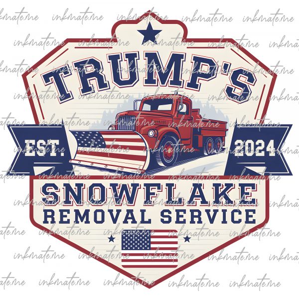 Bundle Trumps Snowflake 2024 Png, Snowflake Removal Png, Trump Election, Trump Train Png, Patriotic Trump Png, American Patriotic Trump Png