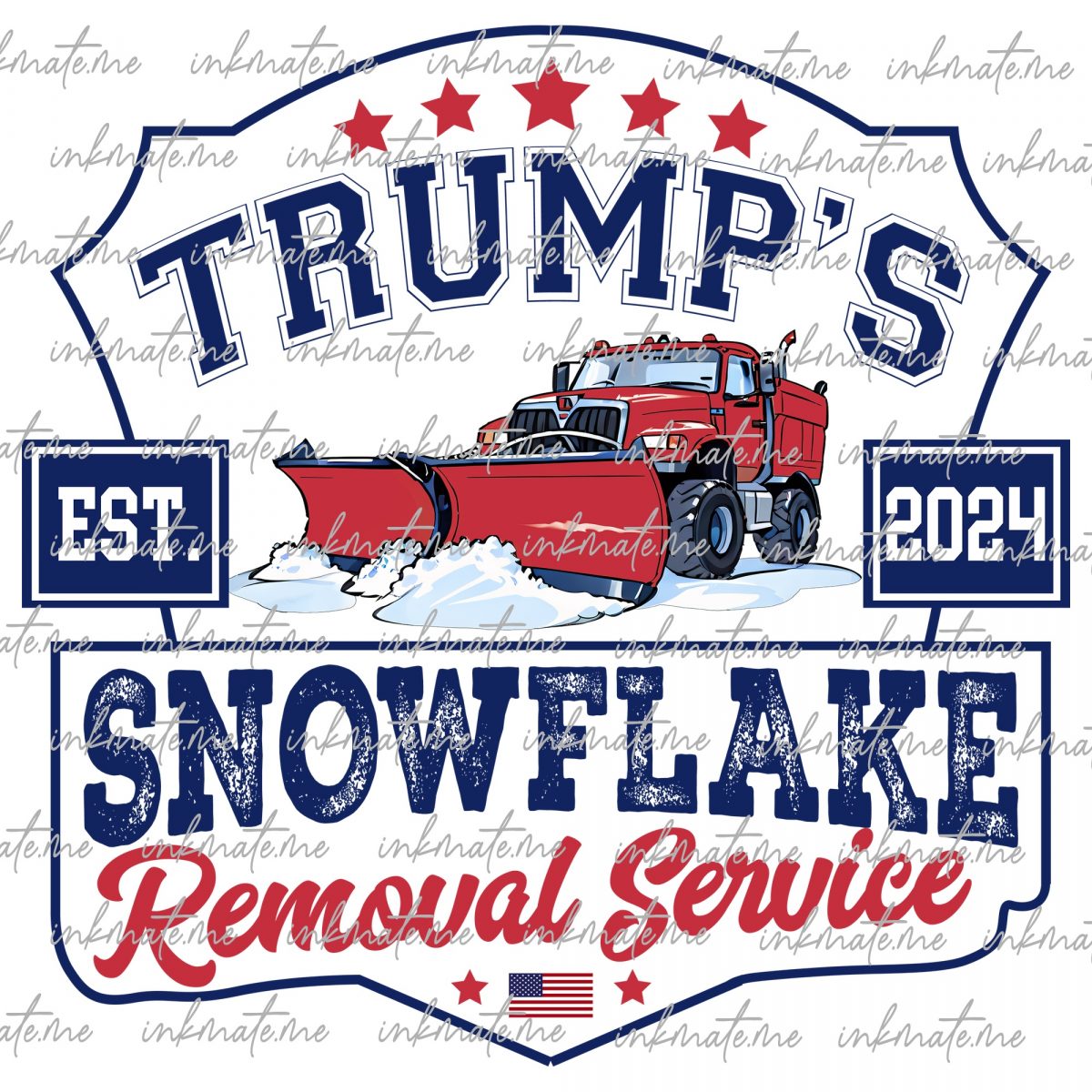 Bundle Trumps Snowflake 2024 Png, Snowflake Removal Png, Trump Election, Trump Train Png, Patriotic Trump Png, American Patriotic Trump Png