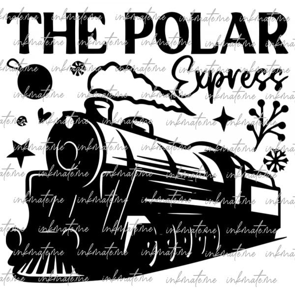 Polar Express svg bundle, All Aboard Polar Express Png, Believe North Pole Train Png, Christmas Train, Merry Christmas Digital Download