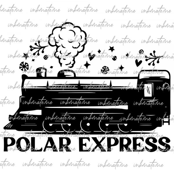 Polar Express svg bundle, All Aboard Polar Express Png, Believe North Pole Train Png, Christmas Train, Merry Christmas Digital Download