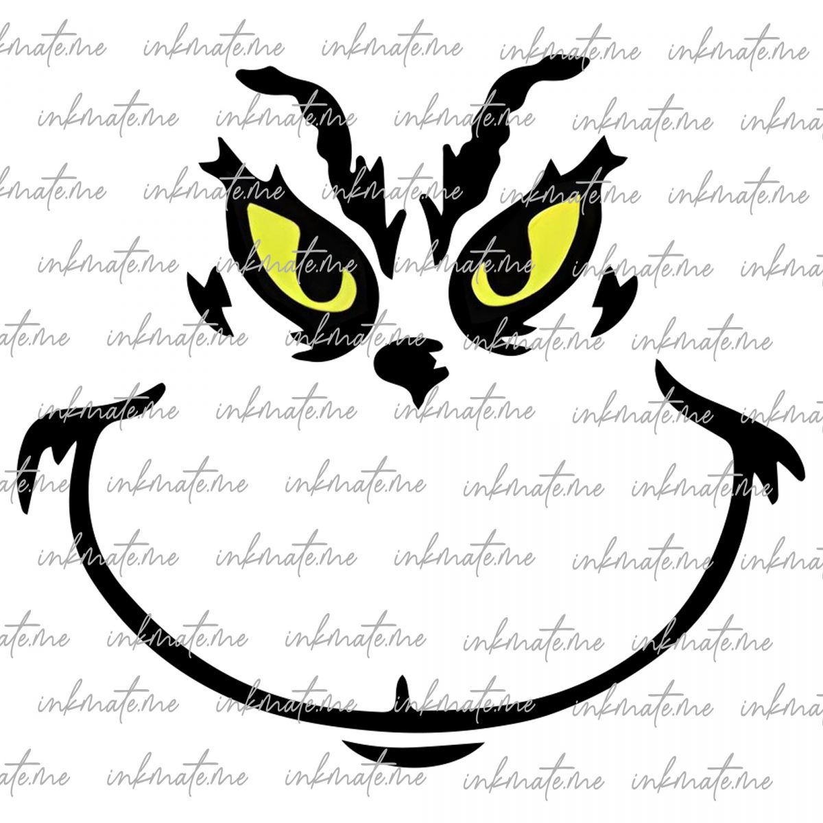 Christmas Grinch Face Svg, Grinch Christmas Png, Grinch Face, Funny Grinch Face Svg Png Dxf, Merry Grinchmas, Instant Download, Silhouette