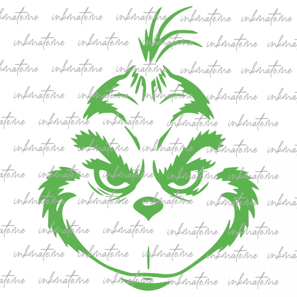 Christmas Grinch Face Svg, Grinch Christmas Png, Grinch Face, Funny Grinch Face Svg Png Dxf, Merry Grinchmas, Instant Download, Silhouette