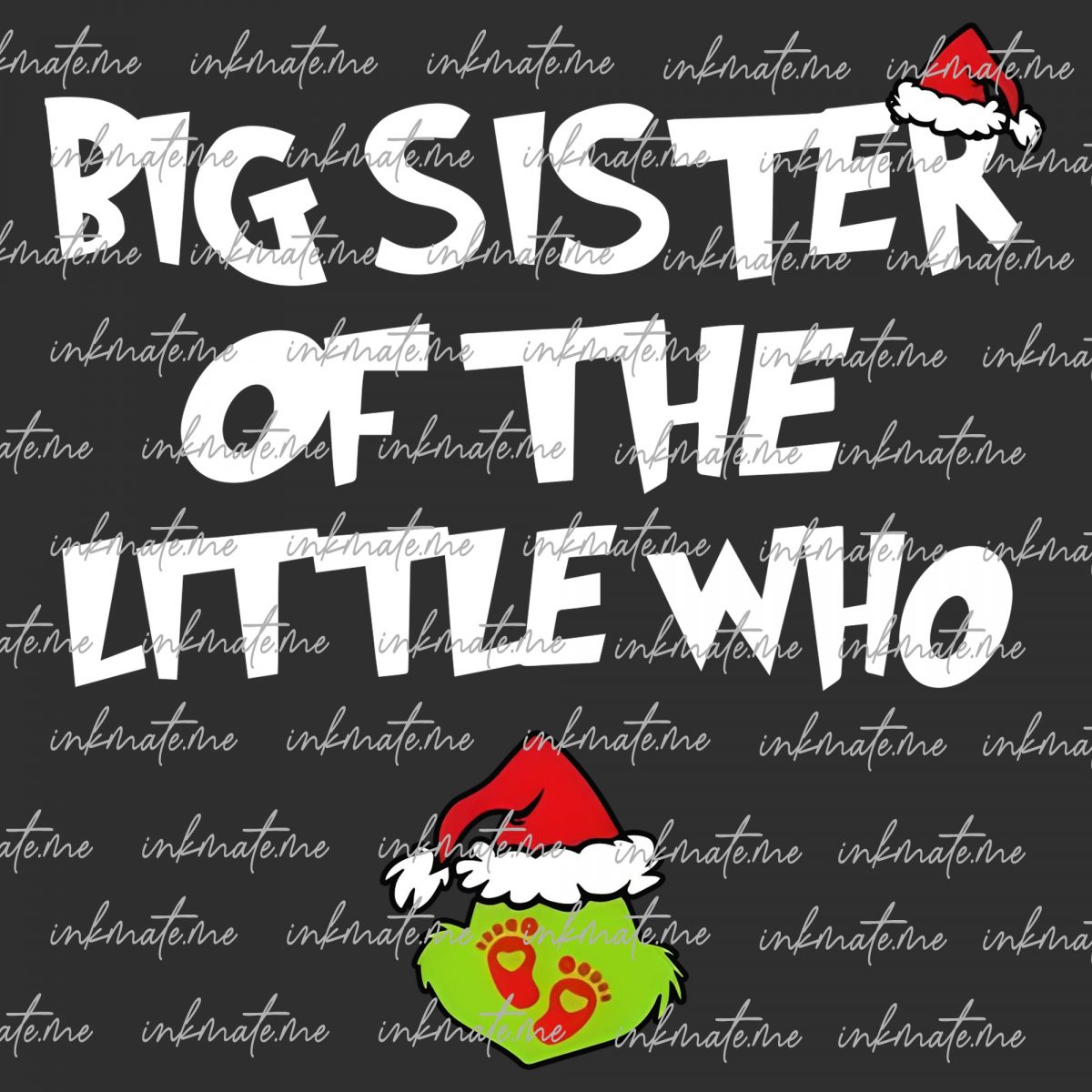 Big Sister Of The Little Who Is Due, Big Brother, Pregnancy Announcement Christmas, A Little Who Is Due Png, The Man Behind The Little Who