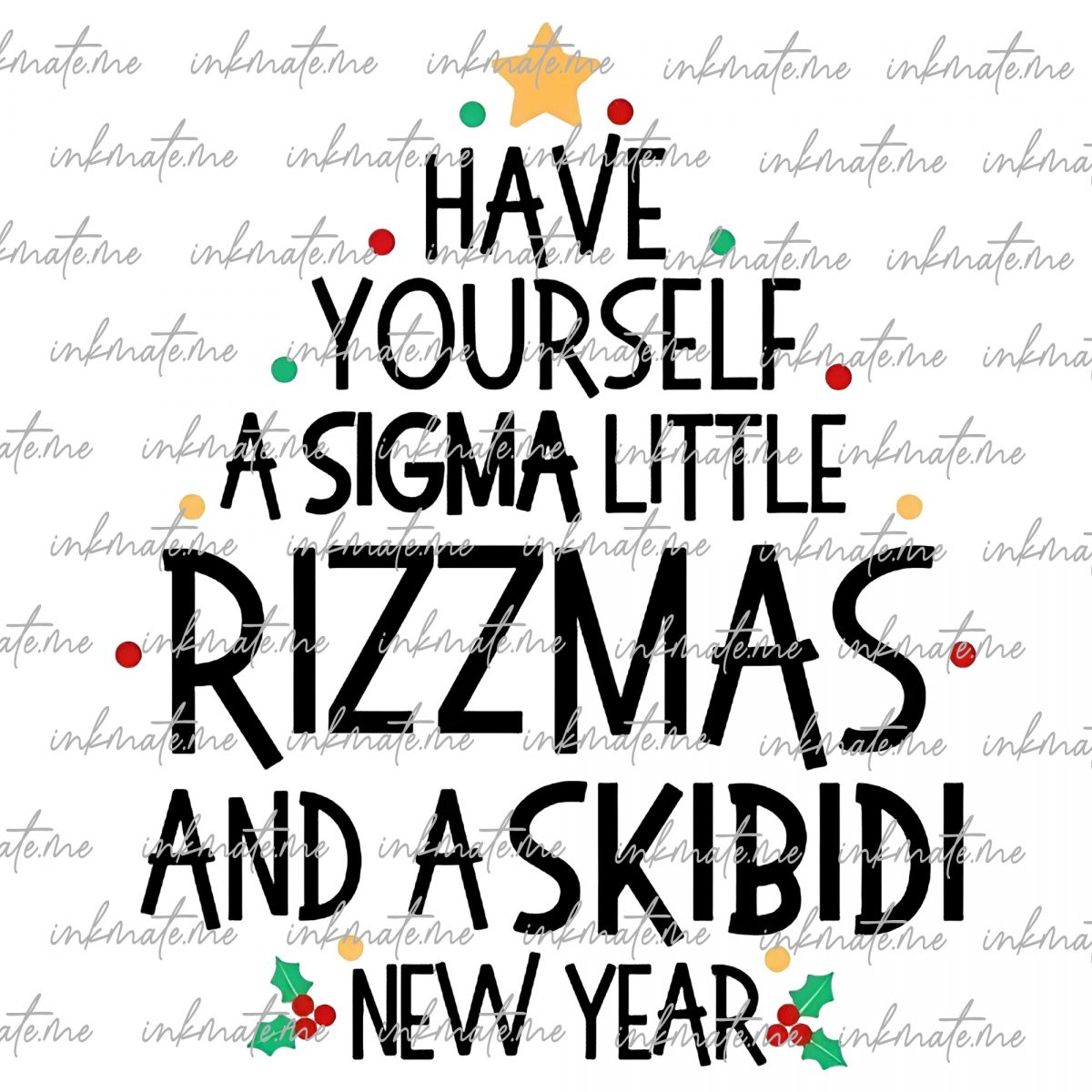 Have Yourself A Sigma Little Rizzmas Svg Png Skibidi Rizzmas Svg Skibidi Rizzmas Sweatshirt Merry Rizzmas Svg Png Rizz Skibidi New Year Svg