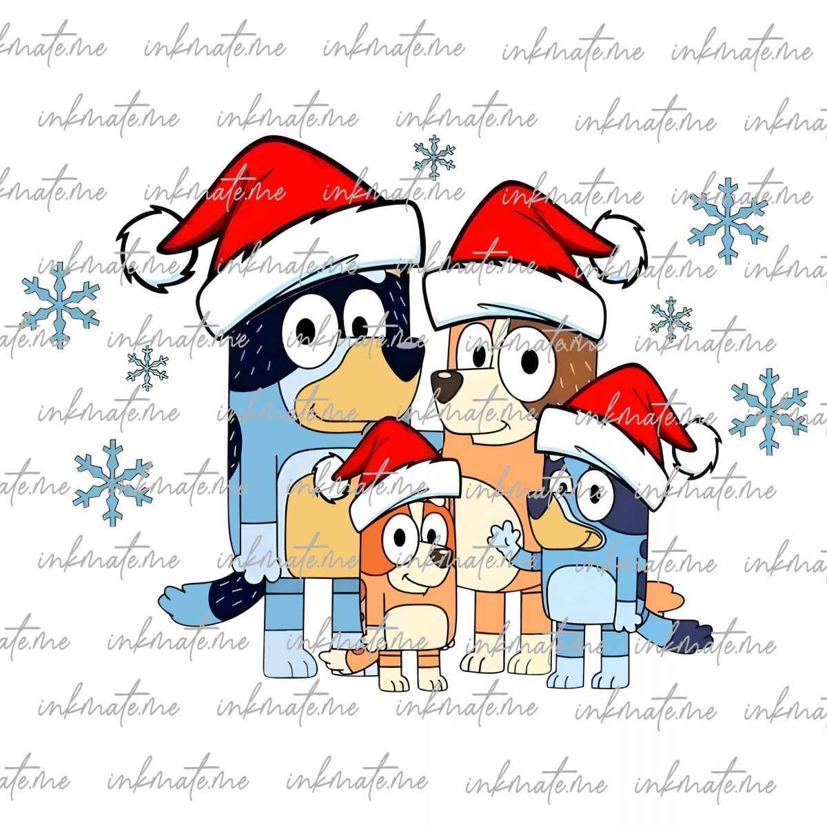 Bluey Christmas png