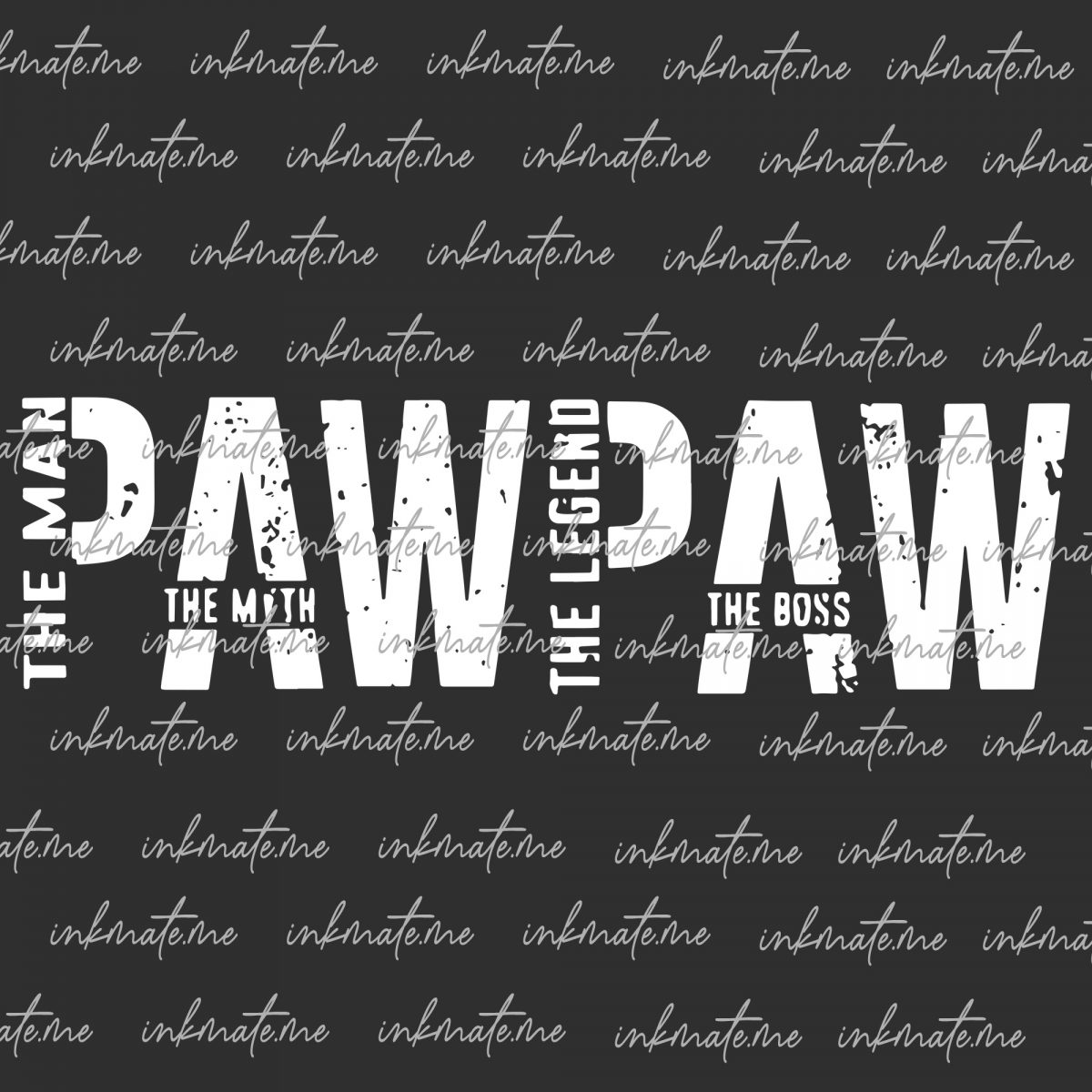 Pawpaw The Man The Myth The Legend SVG PNG #Dadlife Pawpaw svg, Funny svg, Pawpaw png, Father's Day svg Cut File for Cricut Sublimation File