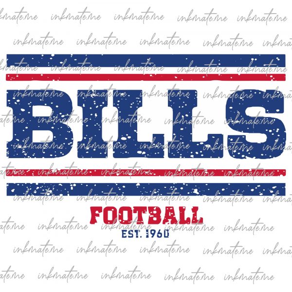 Bills football Png Svg digital download Buffalo football png Svg file for game day tshirt dtf file for T shirt sublimation png Svg file