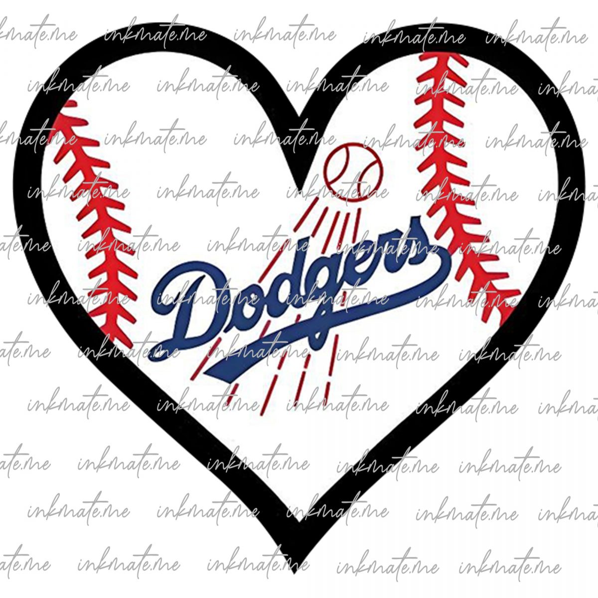 Los Angeles Dodgers svg, png, dxf, eps, ai