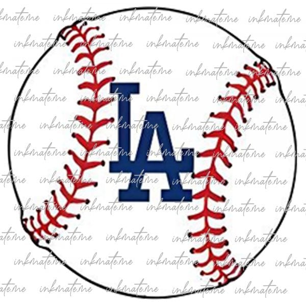 Los Angeles Dodgers svg, png, dxf, eps, ai