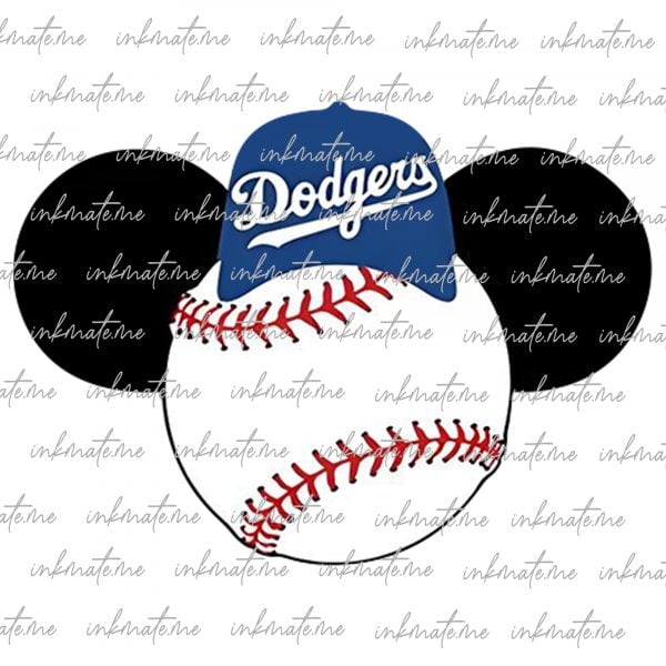 Los Angeles Dodgers svg, png, dxf, eps, ai