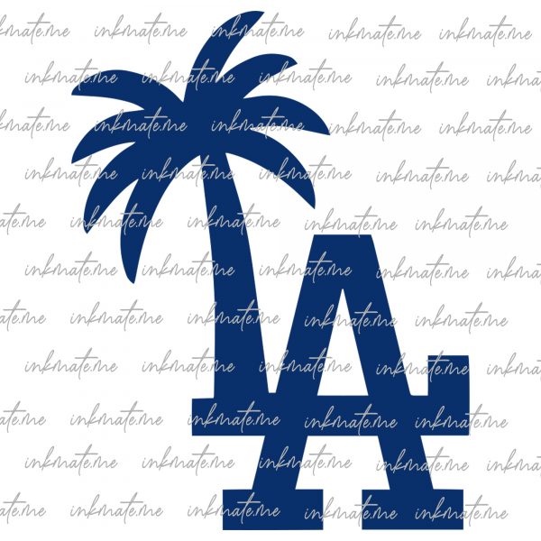 Los Angeles Dodgers svg, png, dxf, eps, ai