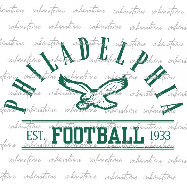 Eagle SVG PNG Football Eagles Philly Retro Philadelphia Digital Download Bird Gang Retro Philidelphia Football Eagles svg png eps