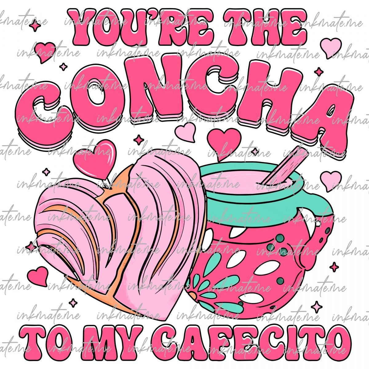 Mexican Valentine png, You’re Concha Valentine Png, Valentine Coquette Pan Dulce, Concha Png, Calorias de amor No Cuentan Png, Digital File