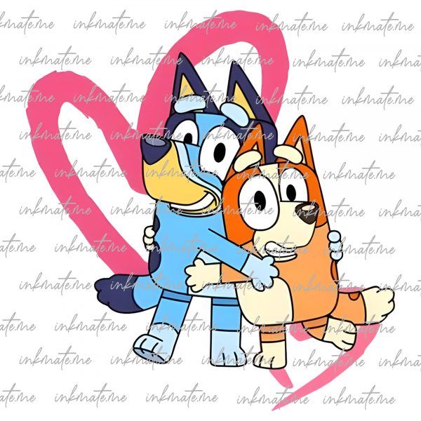 Bluey PNG Valentine’s