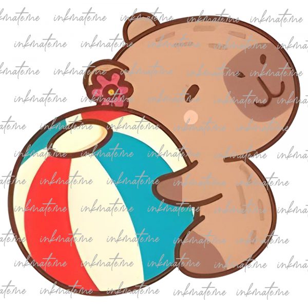 Cute Capybara PNG, Capybara SVG Bundle,Funny Capybara Clipart, Digital Sticker,files for cricut, Kawaii Animal Illustration