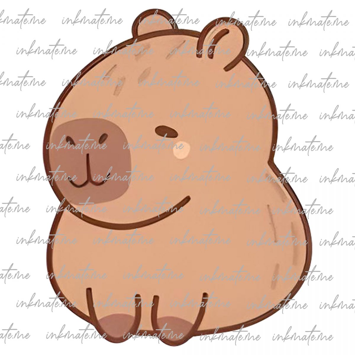 Cute Capybara PNG, Capybara SVG Bundle,Funny Capybara Clipart, Digital Sticker,files for cricut, Kawaii Animal Illustration