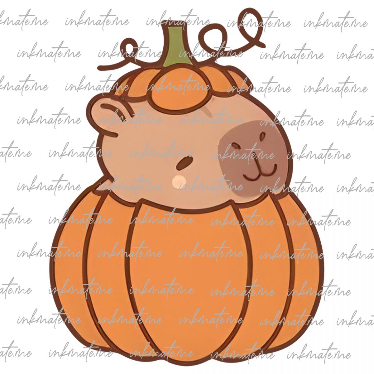 Cute Capybara PNG, Capybara SVG Bundle,Funny Capybara Clipart, Digital Sticker,files for cricut, Kawaii Animal Illustration