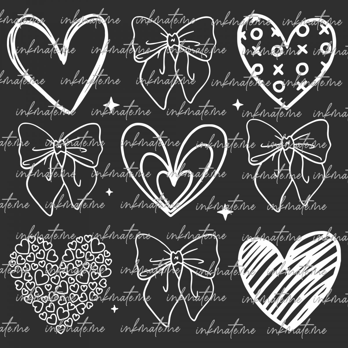 Valentine Coquette Heart Png, Valentine's Day Coquette Png, Valentine Bow Png, XoXo Png, Valentine Shirt Design, Doodle Heart, Be Mine Png