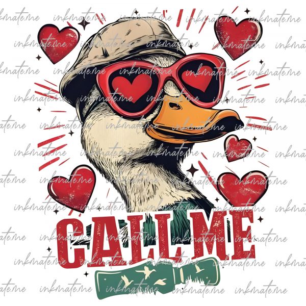 boys Valentines png | valentines Duck hunting sublimation | kid valentines png sublimation Valentine design for hunter, call me png