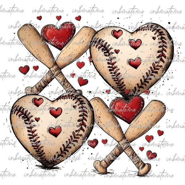 Retro Baseball Valentines Day PNG, Baseball lover png, Boys mom png, Baseball is my valentine png, boy Anti valentine png, xoxo png