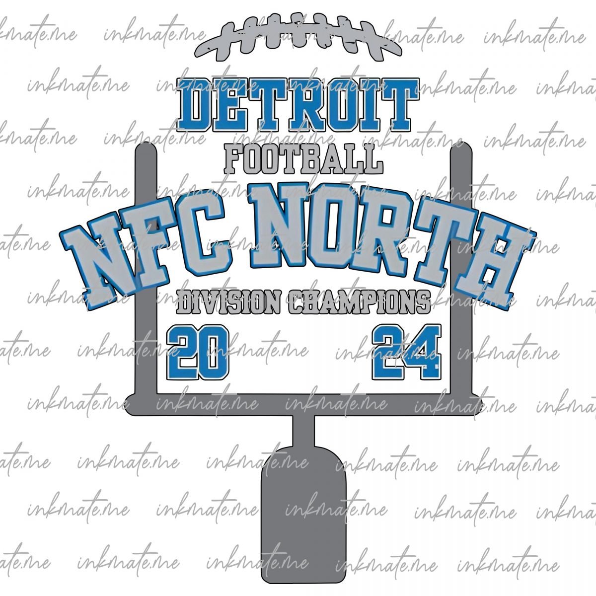 PNG Digital Download - Detroit Football Lions - for Sublimation & DtF Transfers