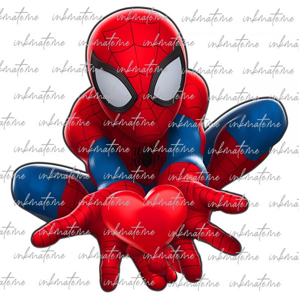 Custom Name Happy Valentine XOXO, Cartoon Superhero Png, Valentine Couple Design Png, Valentine Heart Png, Heart Valentine Cartoon Png